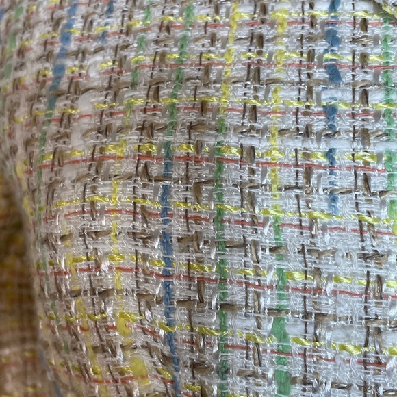 Vintage 2 Piece Suit Jacket & Skirt Woven Size 8P - Picture 5 of 16